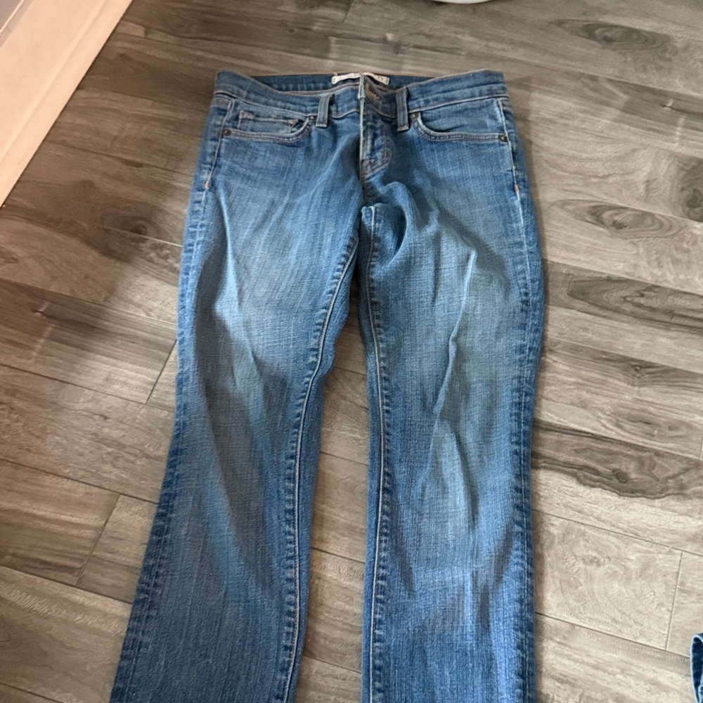J Brand Women's Straight-Leg Denim Jeans in Medium Blue Wash